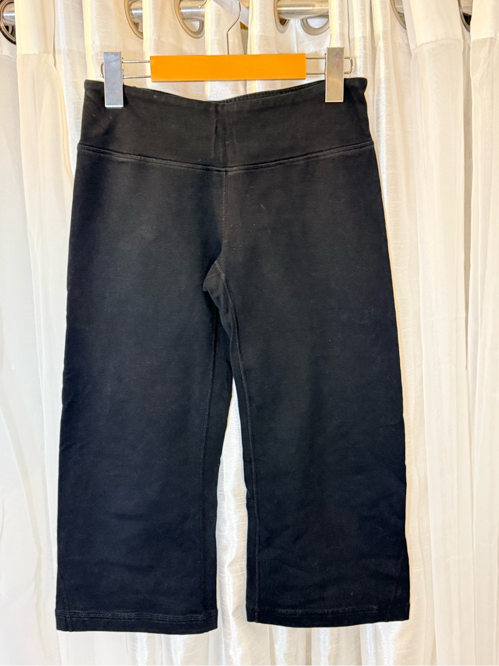 lululemon athletica Black Wide-Leg Sweatpants